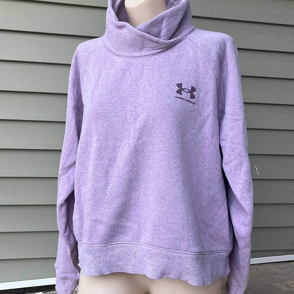 Like new light purple Under Armour sweatshirt - Picture 1 of 13